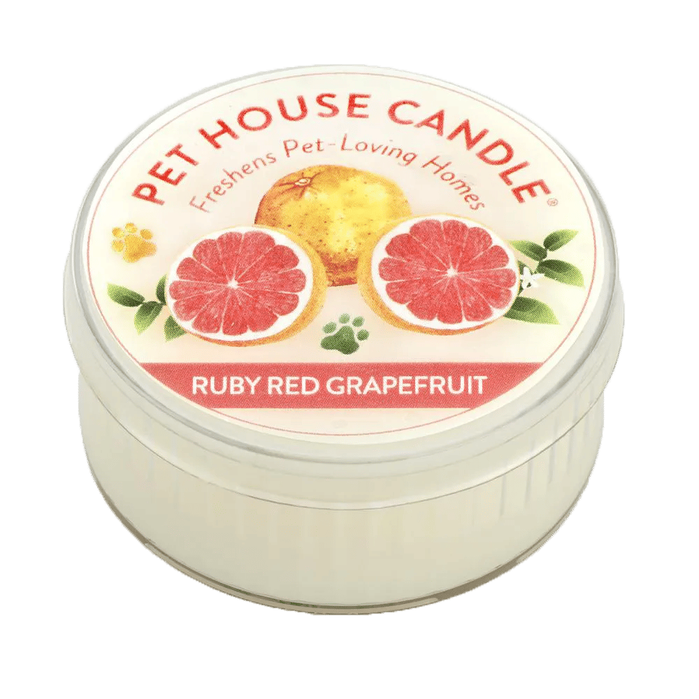 Renske Pet House Candle Ruby Red Grapefruit mini