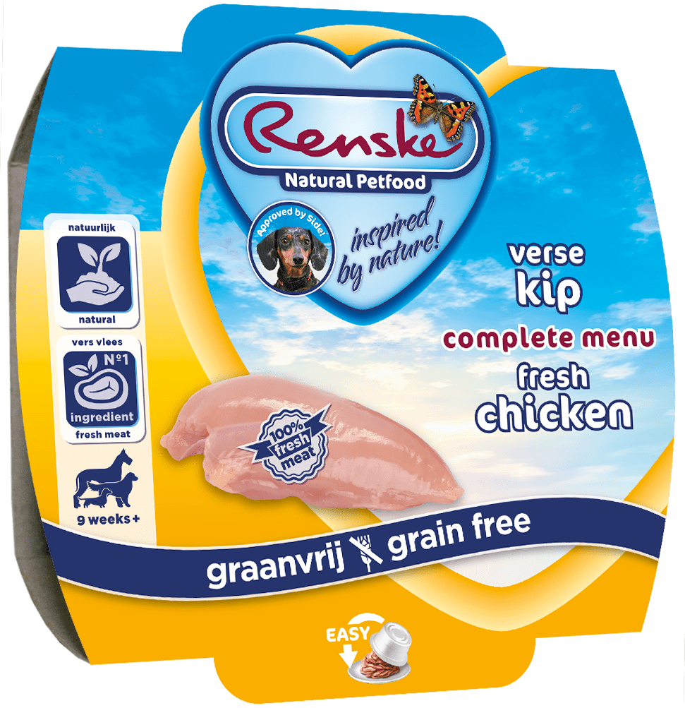 Renske Fresh Chicken 100g - Grain Free-min