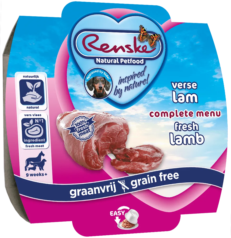 Renske Fresh Lamb 100g - Grain Free-min