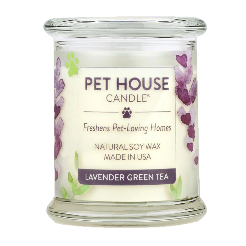 Renske Pet House Candle Lavendeer Green Tea