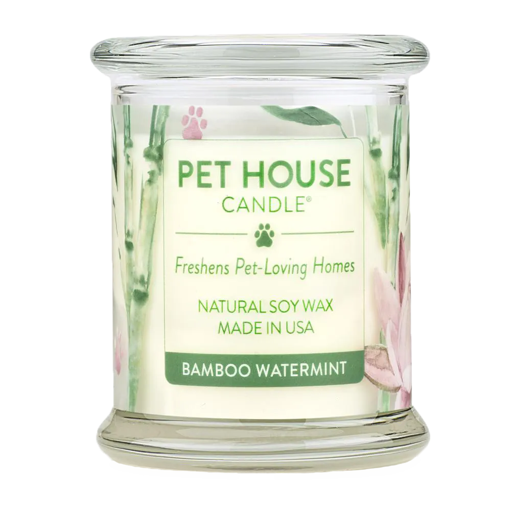 Renske Pet House Candles Bamboo Watermint